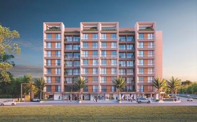 Project Image of 730.0 - 928.0 Sq.ft 2 BHK Apartment for buy in Shreeji Auro Icon