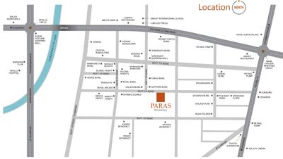 Project Image of 838.72 - 880.49 Sq.ft 3 BHK Apartment for buy in Anay Paras Residency