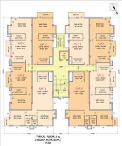 Project Image of 1372 Sq.ft 3 BHK Apartment / Flat for sale in Madhyamgram for Rs. 6500000