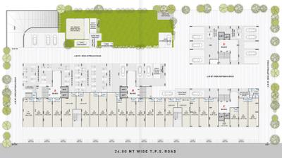 Project Image of 2745 Sq.ft 3 BHK Apartment / Flat for sale in Kudasan for Rs. 9500000