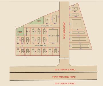 Sadbhav Pushp Vrund Industrial Hub Site Plan 1