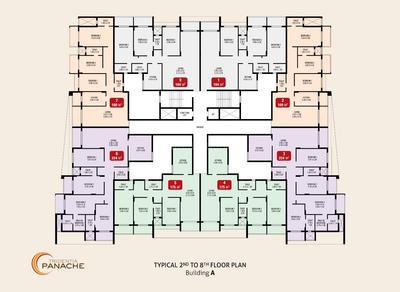 Project Image of 1334.72 - 2411.12 Sq.ft 2 BHK Apartment for buy in Tridentia Panache 