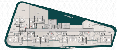 Project Image of 371.03 - 636.04 Sq.ft 1 BHK Apartment for buy in Infinity Leaf Mount