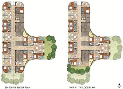 Project Image of 650.0 - 1077.0 Sq.ft 1 BHK Apartment for buy in Elan Mercado