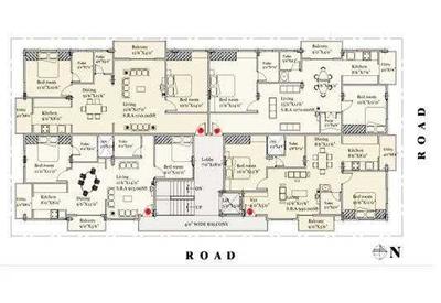 Project Image of 940.0 - 2070.0 Sq.ft 2 BHK Apartment for buy in Pruthvi Paradise