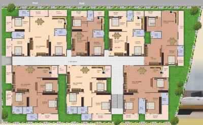 Project Image of 1230.0 - 1500.0 Sq.ft 2 BHK Apartment for buy in Vandana B R Enclave
