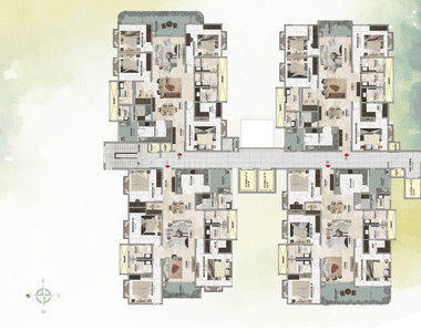 Project Image of 1566.0 - 2864.0 Sq.ft 2 BHK Apartment for buy in Sri Sri Sattva