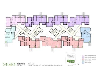 Project Image of 868.86 - 1143.34 Sq.ft 2 BHK Apartment for buy in Green Storeys