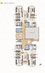 Project Image of 763.91 - 1107.39 Sq.ft 2 BHK Apartment for buy in Blue Palazzo 90