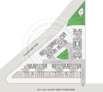 Project Image of 603.21 - 859.93 Sq.ft 2 BHK Apartment for buy in R J Radhe Elysium