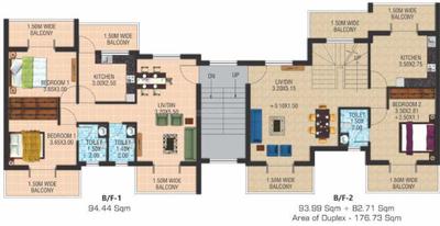 Project Image of 525.0 - 1902.0 Sq.ft 1 BHK Apartment for buy in Naifer K B Enclave