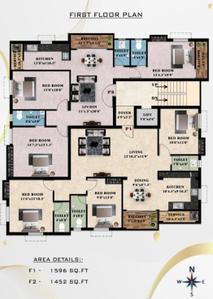 Project Image of 1452.0 - 1596.0 Sq.ft 3 BHK Apartment for buy in Freedom Elite Enclave