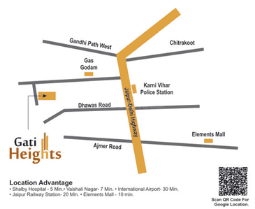 Project Image of 1020.0 - 1400.0 Sq.ft 2 BHK Apartment for buy in Gati Heights