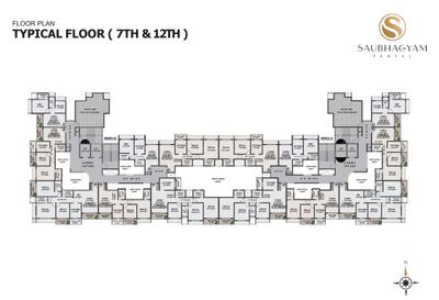 Project Image of 445.0 - 1080.0 Sq.ft 1 BHK Apartment for buy in Saubhagyam