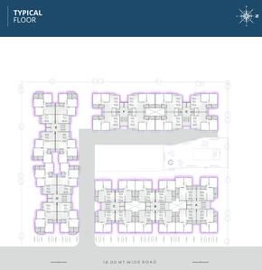 Project Image of 564.14 - 782.21 Sq.ft 2 BHK Apartment for buy in Pushpak Skyline