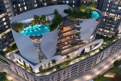 Project Image of 1400.0 - 3950.0 Sq.ft 3 BHK Apartment for buy in Moonglade Apartments