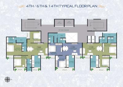 Project Image of 710.0 - 1012.0 Sq.ft 2 BHK Apartment for buy in SMB United Emporio