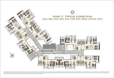Project Image of 0.0 - 550.79 Sq.ft 2 BHK Apartment for buy in QA Riverfront 3
