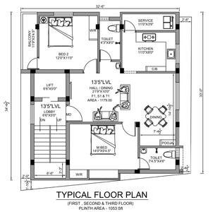 Project Image of 0.0 - 900.0 Sq.ft 2 BHK Apartment for buy in Hitech Lilly