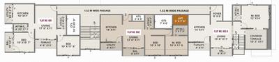 Project Image of 332.6 - 858.96 Sq.ft 1 RK Apartment for buy in Dubal Aanand Viharr