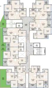 Project Image of 592.98 - 637.98 Sq.ft 2 BHK Apartment for buy in Shubh Meriton Towers
