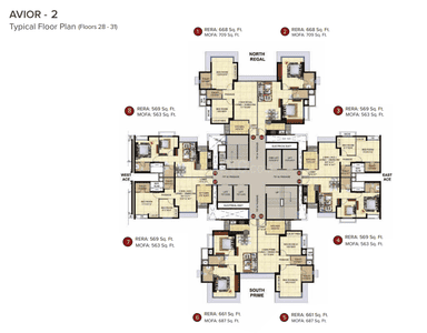 Project Image of 449.0 - 926.0 Sq.ft 1 BHK Apartment for buy in Marathon Nexzone