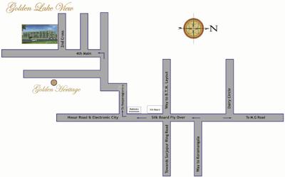 Project Image of 0.0 - 1180.0 Sq.ft 2 BHK Apartment for buy in Golden Lake View