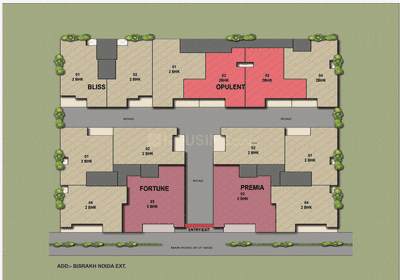 Project Image of 2130 Sq.ft 3 BHK Apartment / Flat for sale in Noida Extension for Rs. 5800000