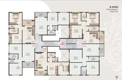 Project Image of 305.0 - 474.0 Sq.ft 1 BHK Apartment for buy in Shree Sai Villas