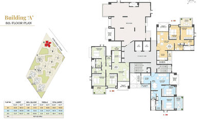 Project Image of 675.55 - 1107.19 Sq.ft 2 BHK Apartment for buy in Rama Celestial City Phase II Building A E H