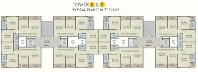 Project Image of 351.23 - 731.0 Sq.ft 1 BHK Apartment for buy in Koriya Kishan Ambrosia