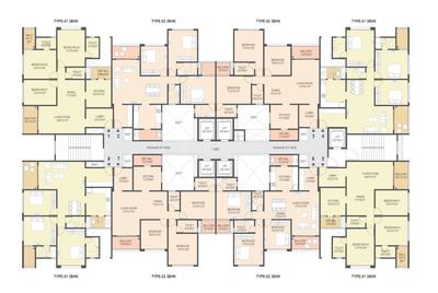 Project Image of 1233.0 - 3290.0 Sq.ft 3 BHK Apartment for buy in Pyramid Crown 8