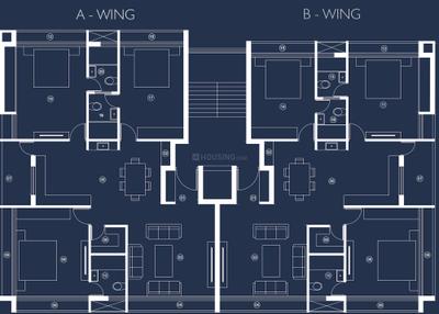 Project Image of 1242.69 - 1300.07 Sq.ft 3 BHK Apartment for buy in Shree Hari Krushna Saketam