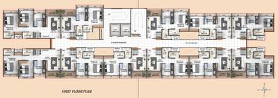 Project Image of 369.53 - 714.62 Sq.ft 1 BHK Apartment for buy in Morya Sai Heaven