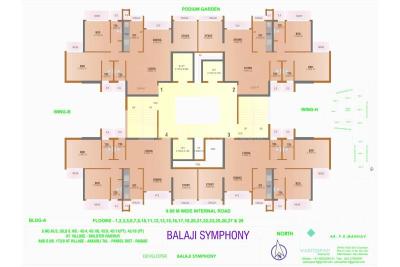 Project Image of 0.0 - 674.0 Sq.ft 2 BHK Apartment for buy in Vishesh Balaji Symphony Phase 2