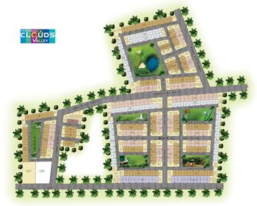 Project Image of 907.0 - 1763.0 Sq.ft 2 BHK Villa for buy in Pushpanjali Clouds Valley