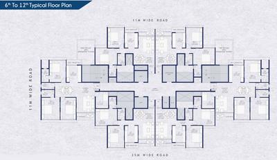 Project Image of 1290 Sq.ft 2 BHK Apartment / Flat for sale in Kharghar for Rs. 16100000
