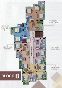 Project Image of 760 Sq.ft 2 BHK Apartment / Flat for sale in Benachity for Rs. 4200000