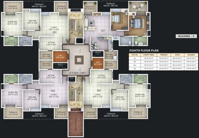 Project Image of 398.0 - 673.0 Sq.ft 1.5 BHK Apartment for buy in Three S Shaurya Residence