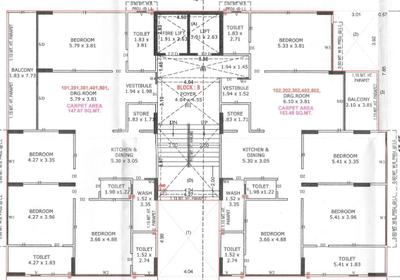 Project Image of 1553.56 - 1652.04 Sq.ft 4 BHK Apartment for buy in Umiya Shikhar Shila