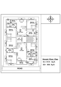 Project Image of 856.0 - 1414.0 Sq.ft 2 BHK Apartment for buy in Live Dhilip Flats