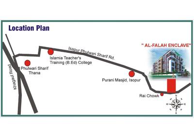 Chitra Al Falah Enclave Location Plan 1