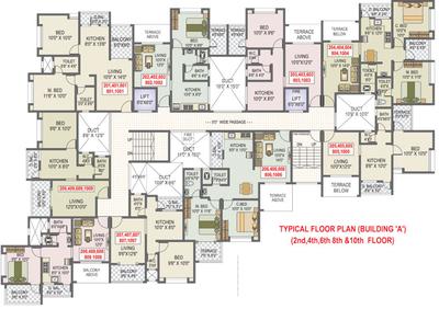 Project Image of 333.0 - 452.0 Sq.ft 1 BHK Apartment for buy in ACME Azalea A