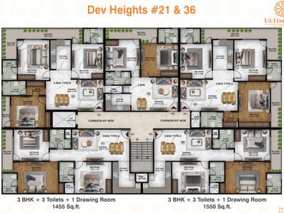 Project Image of 1055.0 - 3095.0 Sq.ft 2 BHK Builder Floor for buy in Arenaa Heights