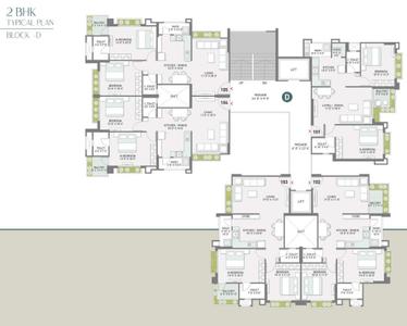 Project Image of 757.78 - 1141.94 Sq.ft 2 BHK Apartment for buy in Pioneer Gm Heaven