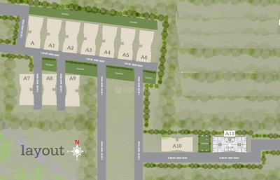 Project Image of 0.0 - 826.99 Sq.ft 3 BHK Apartment for buy in Shreenathji Akshar Green A11
