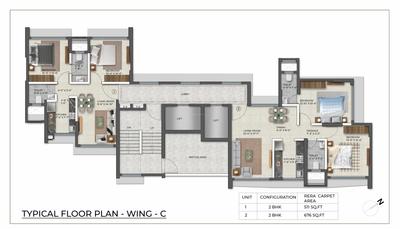 Project Image of 891 Sq.ft 3 BHK Apartment / Flat for sale in Andheri East for Rs. 29500000