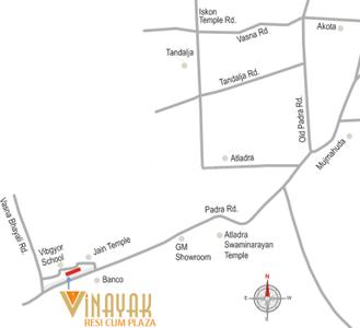 Project Image of 631.0 - 700.0 Sq.ft 1 BHK Apartment for buy in Vinayak Resi Cum Plaza