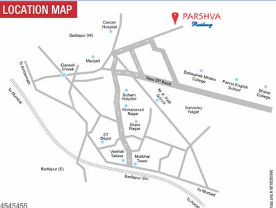 Project Image of 220.0 - 308.0 Sq.ft 1 RK Apartment for buy in Parshva Residency Wing D