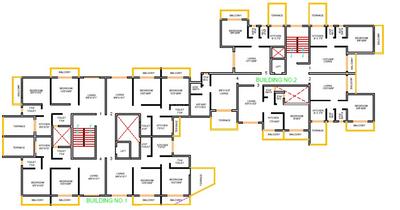 Project Image of 348.0 - 638.0 Sq.ft 1 BHK Apartment for buy in Space India Prakriti Sparsh Building No 1 To 6